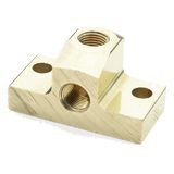 Female Pipe to Female Pipe - Drop Ear 90 Extruded Elbow - Brass Pipe Fittings